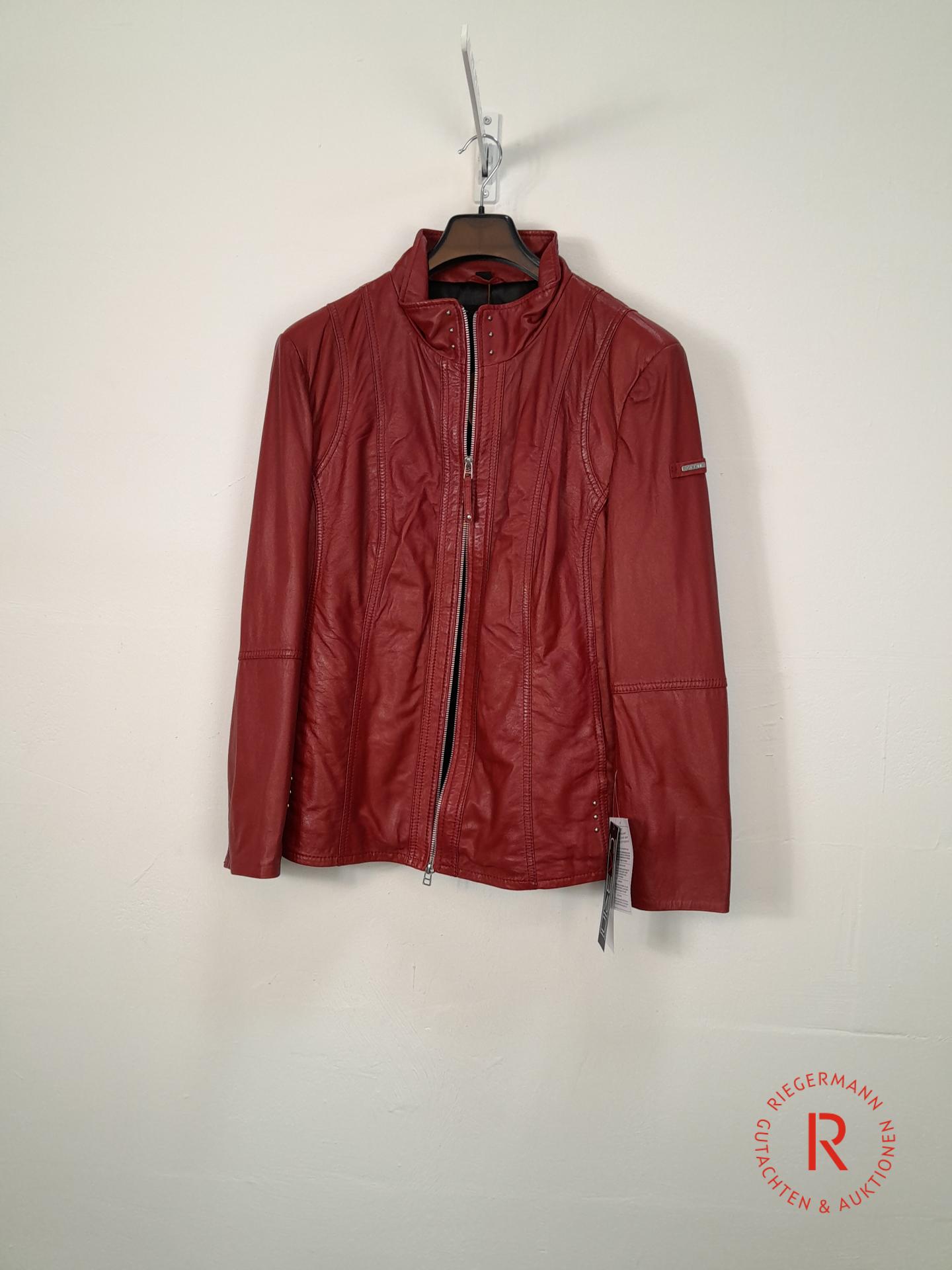 DAMEN LEDERJACKE GRÖSSE 48